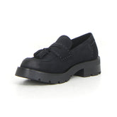 Mocassino chunky con nappine nero | Boscaini Scarpe