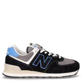 574 sneaker in pelle nero | Boscaini Scarpe