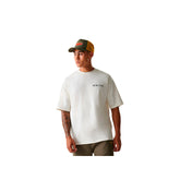 NE ANIMAL GRAPHIC OS TEE New Era off white | Boscaini Scarpe
