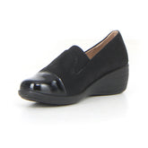 Mocassino con zeppa black | Boscaini Scarpe