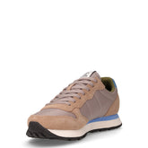 Tom Solid sneaker in pelle e tessuto pietra | Boscaini Scarpe