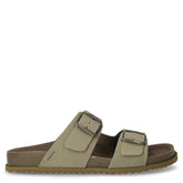 Sandybett ciabatta in pelle oliva | Boscaini Scarpe