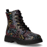 Anfibio in ecopelle con stampa fantasia bambina multicolor | Boscaini Scarpe