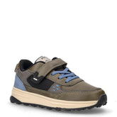 Sneaker in ecopelle bambino fango nero | Boscaini Scarpe