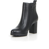 Tronchetto con zip nero | Boscaini Scarpe