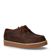 Meare Walla stringata casual in pelle marrone | Boscaini Scarpe