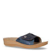 Ciabatta in ecopelle blu | Boscaini Scarpe