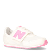 323 sneaker bambina in tessuto ed ecopelle sale rosa | Boscaini Scarpe