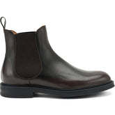 Stivaletto beatles in pelle testa di moro | Boscaini Scarpe