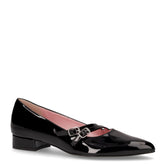 Mary Jane ballerina a in ecopelle nero vernice - Ballerine | Boscaini Scarpe