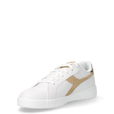 Wing Animalier sneaker in ecopelle bianco beige | Boscaini Scarpe