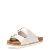 Ciabatta in ecopelle argento | Boscaini Scarpe