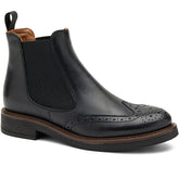 Stivaletto stile inglese nero | Boscaini Scarpe