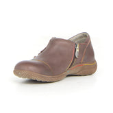 Scarpa chiusa con zip choco | Boscaini Scarpe