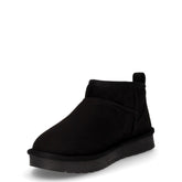 Stivaletto caldo in tessuto nero | Boscaini Scarpe