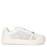 Kiki 03 sneaker in pelle bianco | Boscaini Scarpe