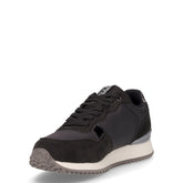 Stra sneaker in ecopelle nero | Boscaini Scarpe