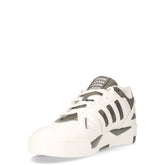 Midcity sneaker in ecopelle bianco verde | Boscaini Scarpe