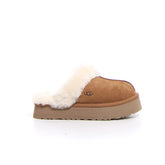 Disquette ciabatta con platform noce | Boscaini Scarpe