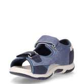 Facci sandalo in tessuto ed ecopelle bambino denim | Boscaini Scarpe