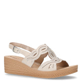Sandalo con strass e zeppa ghiaccio - Sandali Con Tacco Donna | Boscaini Scarpe