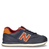 574 sneaker in pelle blu | Boscaini Scarpe