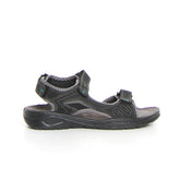 Sandalo outdoor nero grigio scuro | Boscaini Scarpe