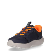 Dyna-Lite Turbo Brisk-Buddies sneaker in tessuto bambino navy arancio | Boscaini Scarpe