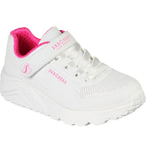 Uno Lite sneaker bambina white hot pink - Scarpe Bambina | Boscaini Scarpe