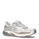 Stamina Sport sneaker slip ins in tessuto ed ecopelle argento grigio - SKECHERS DONNA | Boscaini Scarpe