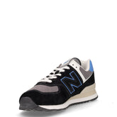 574 sneaker in pelle nero | Boscaini Scarpe