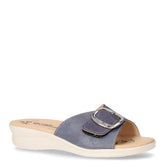 Ciabatta in ecopelle blu | Boscaini Scarpe