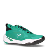 Playmaker Pro Jr scarpa da basket ragazzo in ecopelle e tessuto verde - Scarpe Sportive Bambini | Boscaini Scarpe