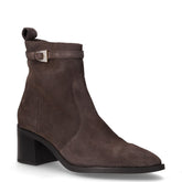 Tronchetto in pelle scamosciata fumo | Boscaini Scarpe
