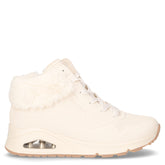 Uno Fall Air polacchino sportivo in ecopelle natural - SKECHERS | Boscaini Scarpe