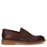 Mocassino in pelle castagno | Boscaini Scarpe