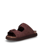 Vibe ciabatta in pelle cioccolato | Boscaini Scarpe