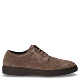 Stringata in pelle scamosciata visone | Boscaini Scarpe