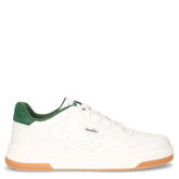 Ginger sneaker in ecopelle bianco verde - Sneakers Uomo | Boscaini Scarpe