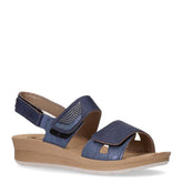 Sandalo con zeppa blu - Donna | Boscaini Scarpe