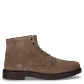 Massimiano stivaletto stringato in pelle taupe - GEOX UOMO | Boscaini Scarpe