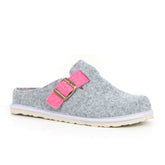 Ciabatta con plantare estraibile argento - Ciabatte Donna | Boscaini Scarpe