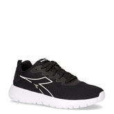Evo Run GS sneaker ragazzo in tessuto nero bianco - DIADORA | Boscaini Scarpe