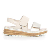 Sandalo con zeppa palegold - Sandali Con Tacco Donna | Boscaini Scarpe
