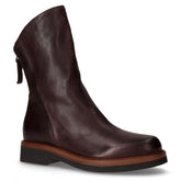 Stivaletto in pelle con zip moro | Boscaini Scarpe