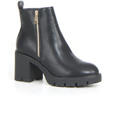 Tronchetto con zip nero - Tronchetti Donna | Boscaini Scarpe