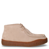 Polacchino in pelle scamosciata beige | Boscaini Scarpe
