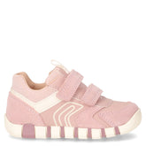 Iupidoo sneaker bambina in pelle rosa antico avorio - Sneakers Bambina | Boscaini Scarpe