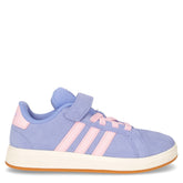 Grand Court 00s sneaker bambina in pelle blu rosa - ADIDAS | Boscaini Scarpe