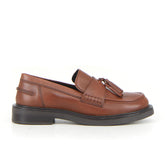 Serilda mocassino con nappine light brown - Mid Season Sale Mocassini Donna | Boscaini Scarpe